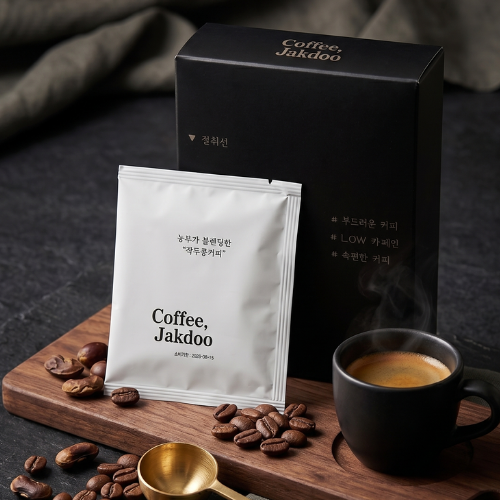 충북땅심 시리즈, 작두콩 블랜딩 coffee Jakdoo 드립백